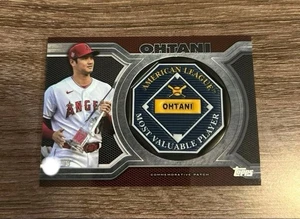 2022 Topps SHOHEI OHTANI REMEMEMORATIVE MVP PATCH CARD 99 Serial Sports Card - Bild 1 von 24