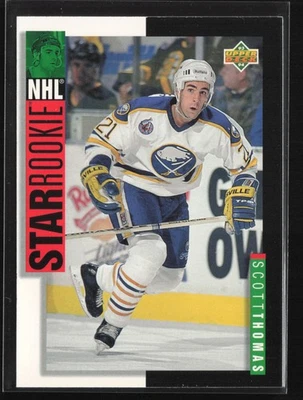 1993-94 Upper Deck #247 Scott Thomas Buffalo Sabres Rookie - Image 1 of 2
