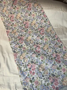 Laura Ashley Quartet Window Valance Vtg Floral Cottage Rose Cottage Core - Picture 1 of 2