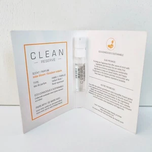 1x CLEAN RESERVE Solar Bloom Eau De Parfum mini Spray Fragrance, 1.5ml, BrandNew - Picture 1 of 4