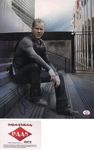 KIEFER SUTHERLAND AS 'JACK BAUER' SIGNED "24" PHOTO PAAS - Picture 1 of 1