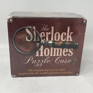 The Sherlock Holmes Puzzle Case Gioco 120 Enigmi NUOVO SIGILLATO - Foto 1 di 6