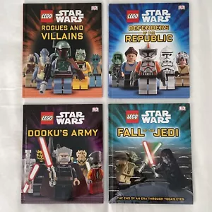 Lego Star Wars DK Hardcover Books Four Bundle Lot Excellent Condition - Foto 1 di 10