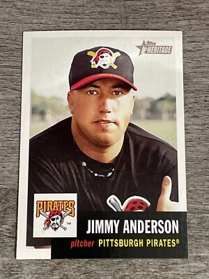 Jimmy Anderson 2002 Topps Heritage Pirates #258  *J23* - Image 1 of 2
