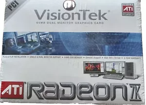VisionTek ATI Radeon 7000 (VT-KRAD7K 64P) 64MB DDR SDRAM AGP Graphics adapter - Picture 1 of 4