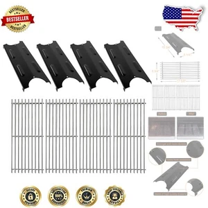 High-Quality 4-Pack Cooking Grate and Heat Plate for Master Forge Models BG179A - Picture 1 of 9