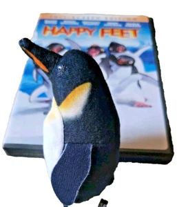 National Geographic Kids Emperor Penguin Soft Plush Stuffed Toy & Happy Feet DVD - Picture 1 of 11