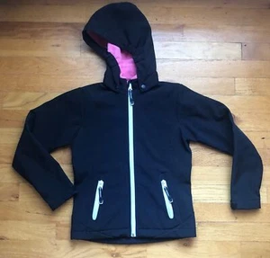 Roper Size M Black Hooded Soft Shell Jacket - Picture 1 of 9