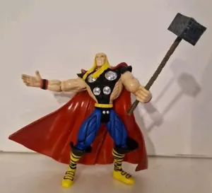 ToyBiz Marvel Avengers The Mighty Thor 1997 With Enchanted Hammer Incomplete - Picture 1 of 6
