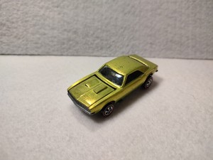 1968 Hot Wheels Redline Custom Camaro NM: Lime or Antifreeze / White Interior US