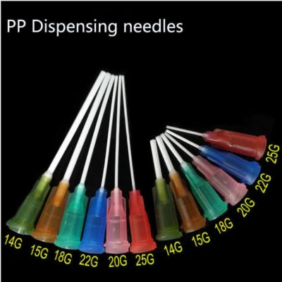 Siringa ad ago per erogazione smussata industriale 25 pezzi calibro ago Luer Lock - Immagine 1 di 4