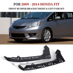 Bumper Bracket RIGHT & LEFT PAIR SET Fit For 2009-2014 Honda ABS Plastic 2Pc - Picture 1 of 19