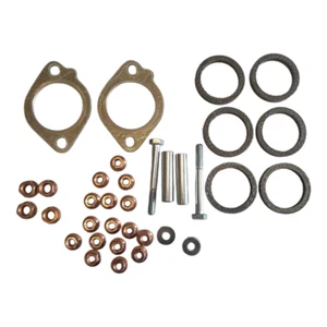 Montagesatz Kat Katalysator Krümmer vorn+hinten für BMW E60 E61 5er 523 525 530 - Bild 1 von 3