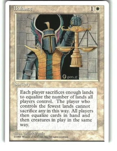 Magic the Gathering - Fourth Edition Balance 1995 256 Rare - Picture 1 of 2