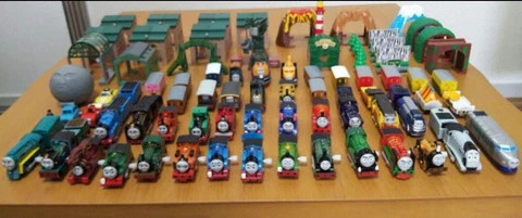 Thomas Friends Capsule Plarail Gacha Toy Bundle Bulk Lot Set 72 train TOMY 13 Cover