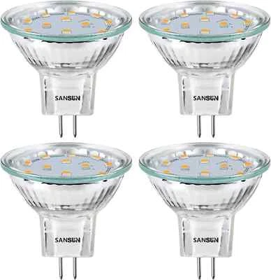 3W MR11 LED Landscape Light 4 Count (Pack of 1), 3000k (Soft White Glow) - Image 1 of 3