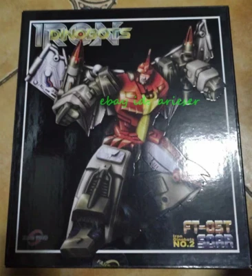 Perfect Fanstoys Ft-05t Soar Red Version Iron Dinobots Action Figure New Toy - Image 1 of 4