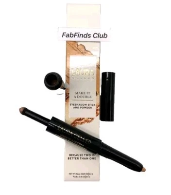 Sombra de ojos y barra en polvo Laura Geller hazlo un doble champán nuevo en caja Foto 1 de 4