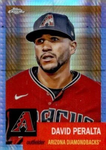 2022 Topps Chrome Platinum Anniversary #119 David Peralta Prism Refractor - Picture 1 of 2