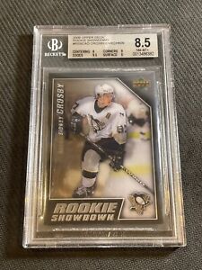 2005-06 UPPER DECK CROSBY/OVECHKIN ROOKIE SHOWDOWN #RS-SCAO BGS 8.5