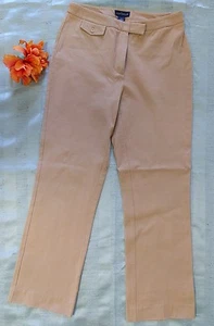 Ann Taylor Stretchy Khaki Pants Womens Size 6 Straight Leg - Picture 1 of 9