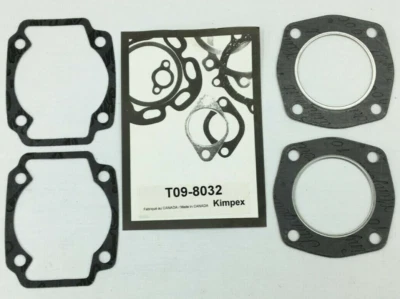 ARCTIC CAT SNOWMOBILE TWIN ENGINE GASKET SET 71-75 MODELS KIMPEX BRAND T09-8032  - Image 1 of 4