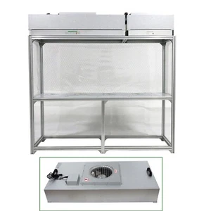 Double-station Dust Free Room Workshop Lab Mobile Phone Watch Repairing workbenc - Picture 1 of 16