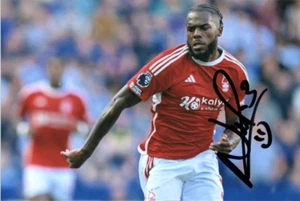 NOTTINGHAM FOREST: FOTO DE ACCIÓN FIRMADA POR NUNO TAVARES 6x4 + certificado de autenticidad - Imagen 1 de 1