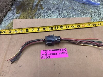 Ford F150 2004-2008 cuadro medio a conector de cableado trasero F703 Foto 1 de 4