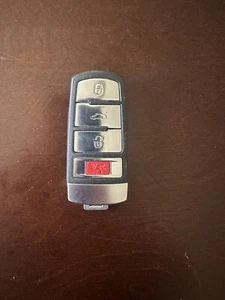 CC Volkswagen  HLO 3C0 959 752 AE OEM 4 Button Key Fob pre-owned - Picture 1 of 2