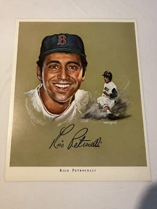 Atlantic Rico Petrocelli Boston Red Sox Tony Conigliaro 8 1/2 X 11 Pic MINT - Picture 1 of 2