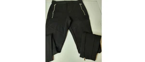 Gap pants Ladies size XS Black w zipper accents (X1) - Picture 1 of 6