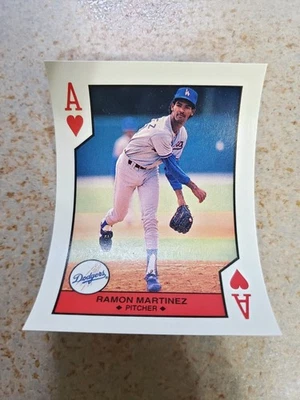 Ramon Martinez LA Dodgers 1990 Major League All Stars SQUARED Corners RARE - Image 1 of 4