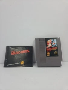 Nintendo NES Super Mario Bros (3-Screw) Game Cartridge w/ Manual & Case - Tested - Picture 1 of 7