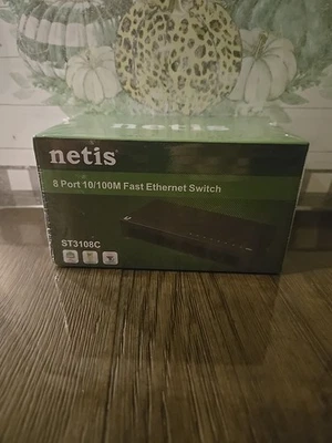 Netis ST3108C 8-Port 10/100Mbps Desktop Fast  Ethernet Switch - Image 1 of 4