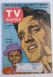 S. Ohio May 7 1960 TV Guide ELVIS PRESLEY Frank Sinatra Abby Dalton HENNESEY - Picture 1 of 5
