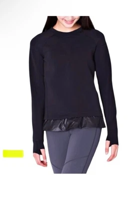 Pullover espaciador Lululemon’s Ivivva Star Gazer - Neopreno negro niñas 10 Foto 1 de 4