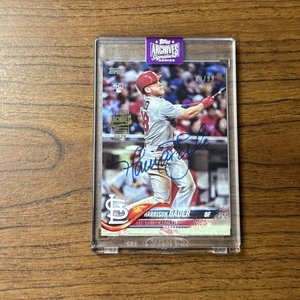 2025 Topps Archives Signature Series Harrison Bader Autograph Auto #/99 - Picture 1 of 9