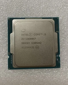 Intel Core i5-11600KF (11th Gen) 6-Core 3.9 GHz LGA1200 125W Desktop CPU (No GPU - Afbeelding 1 van 2