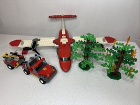 Lego CITY 4209 Fire Plane - Incomplete  READ DESCRIPTION