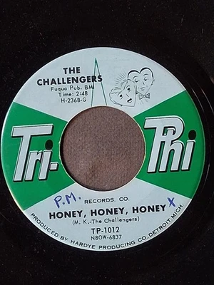 northern soul    THE CHALLENGERS   Honey, Honey, Honey    TRI PHI   1012 - Image 1 of 2