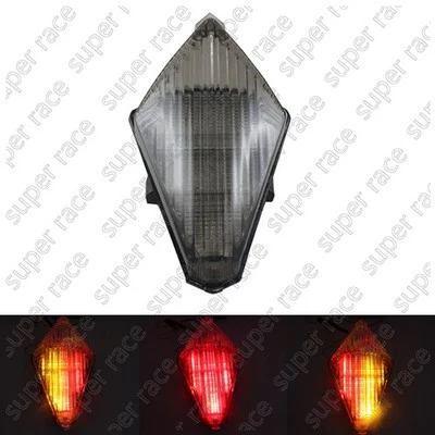 Smoke LED Rear Tail Light Brake Turn Signals For Yamaha YZF R1 2007-2008 — 第 1/4 张图片