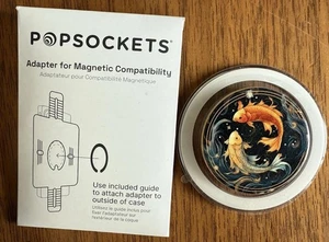 PopSockets Poignée Téléphone Magnétique pour MagSafe - Gemini Astrology Koi NEUF - Photo 1 sur 5