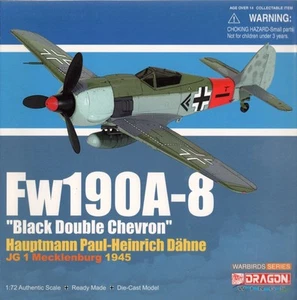 Fw190A-8 negro JG 1 Mecklenberg 1945 - Imagen 1 de 4