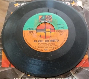 Spaghettikopf " Big Noise From Winnetka" 7" (1975) Atlantic ATL10558 deutsche Ausgabe - Bild 1 von 1