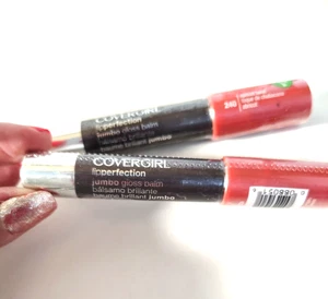 2: Bálsamo brillante Jumbo CoverGirl Apricot Twist Lip Perfection 240 puro brillo suave - Imagen 1 de 5