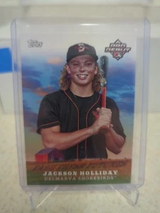 2024 Topps Pro Debut Jackson Holliday Farm Fresh #FF-1 - Picture 1 of 2