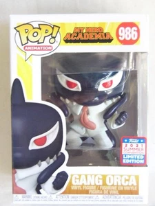 My Hero Academia Sdcc 2021 Gang Orca 986 Funko Pop Vinyl with Protector - Picture 1 of 5