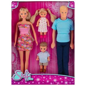 Neues Puppenset Ehemann & zwei Kinder Steffi Love Familie Puppen Weihnachtsgeschenk 3+ - Bild 1 von 1