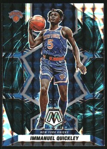 2021-22 Panini Mosaic Mosaic Genesis #90 Immanuel Quickley